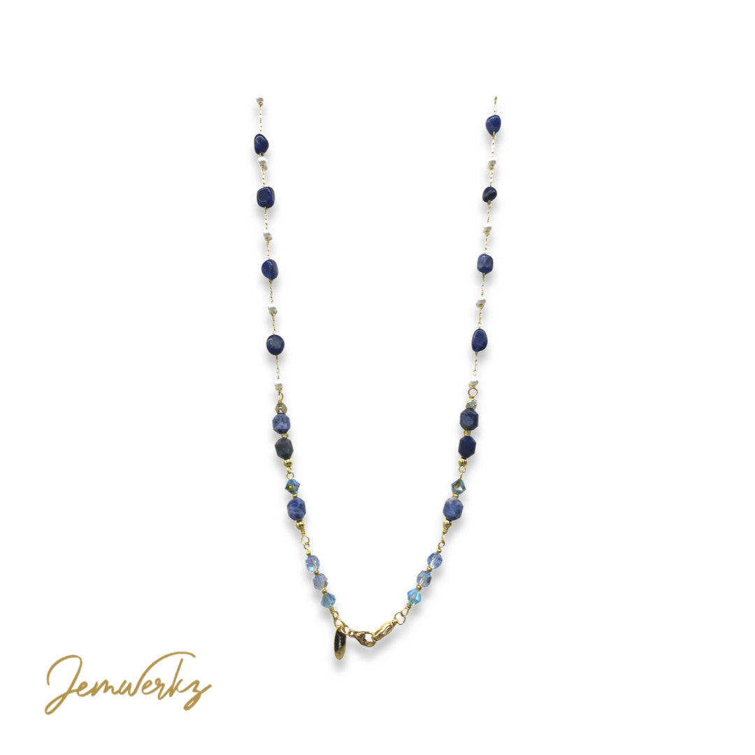 SKYE - Sodalite Mask Chain