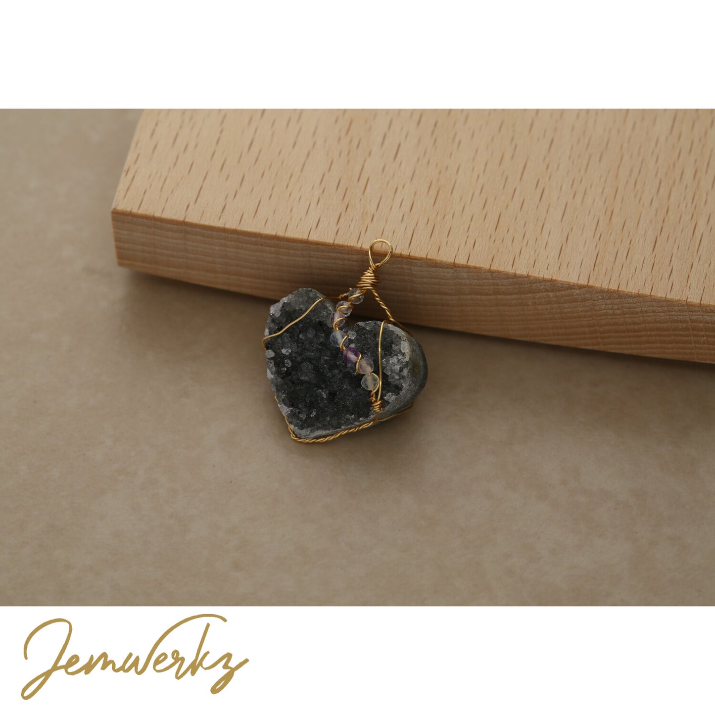 Wire Wrapped Pendant | Women Jewelry | ANGELA 1.1 | Jemwerkz