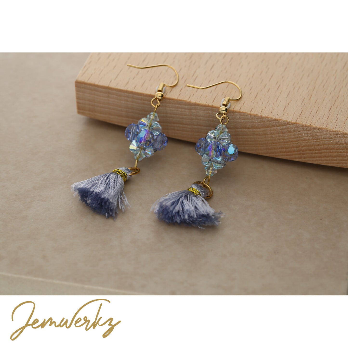 SAPHIRA - Swarovski Crystals Earrings Jewellery