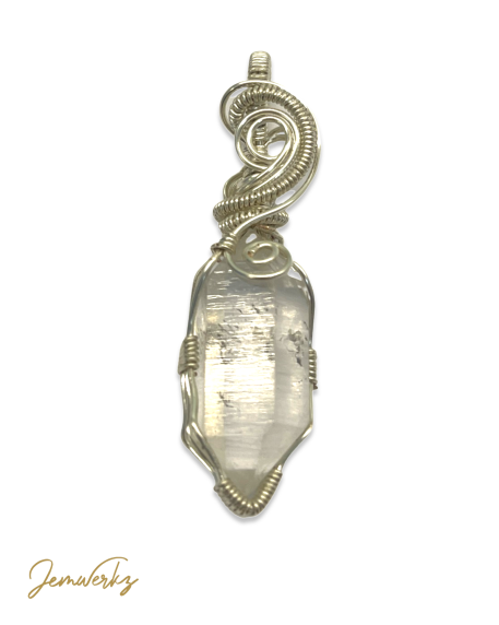 HARLEY 1.0 - Herkimer Diamond Wire-wrapped Pendant