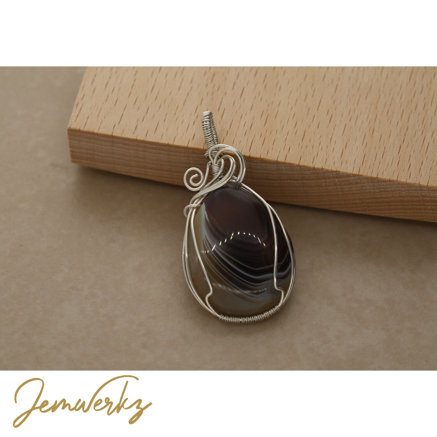 Wire Wrapping Stones | Wrapped Stone Necklace | jemwerkz
